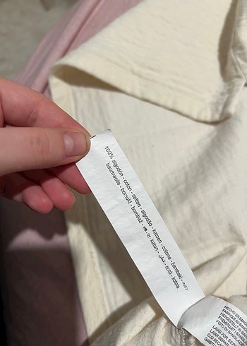 ZARA Bej rengi erkek sweatshirt - Görsel 7