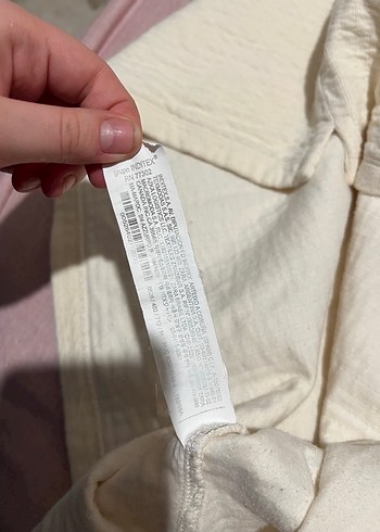 ZARA Bej rengi erkek sweatshirt - Görsel 8