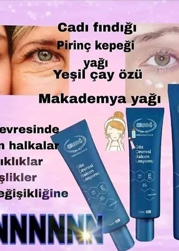 Ersag Göz Çevresi Bakım Losyonu 50ml - Görsel 3