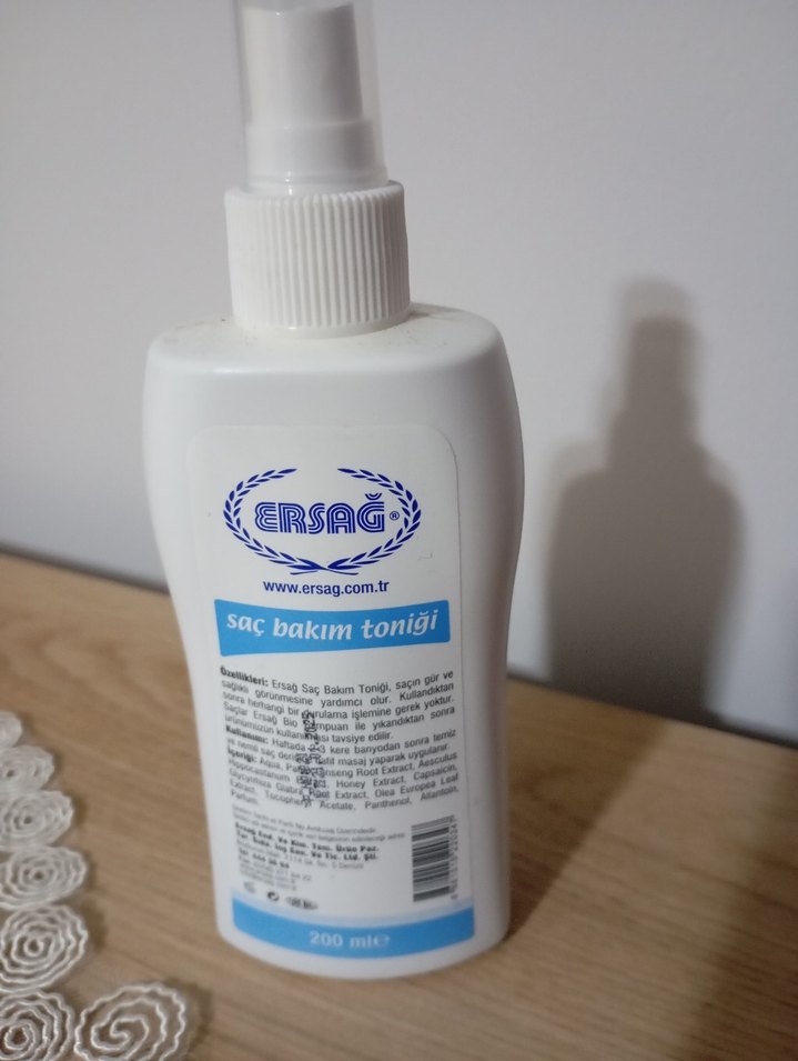 Ersağ Saç Bakım Toniği 200 ml - Görsel 2