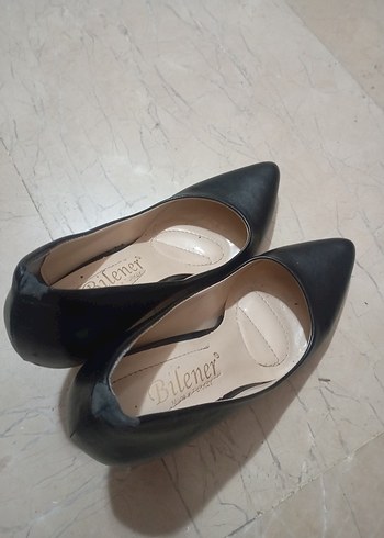 Siyah Kadın Stiletto Topuklu Ayakkabı - Görsel 4