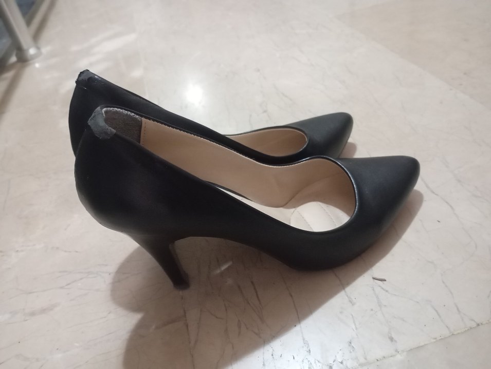 Siyah Kadın Stiletto Topuklu Ayakkabı - Görsel 2