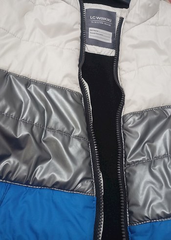 Erkek Çocuk Renk Bloklu Fermuarlı Mont - Görsel 4