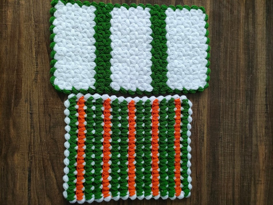 Renkli Örgü Banyo Süngeri - Görsel 2