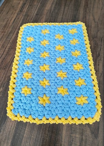 Renkli Yıldız Desenli Banyo Süngeri - Görsel 3