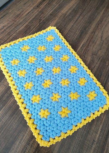 Renkli Yıldız Desenli Banyo Süngeri - Görsel 2