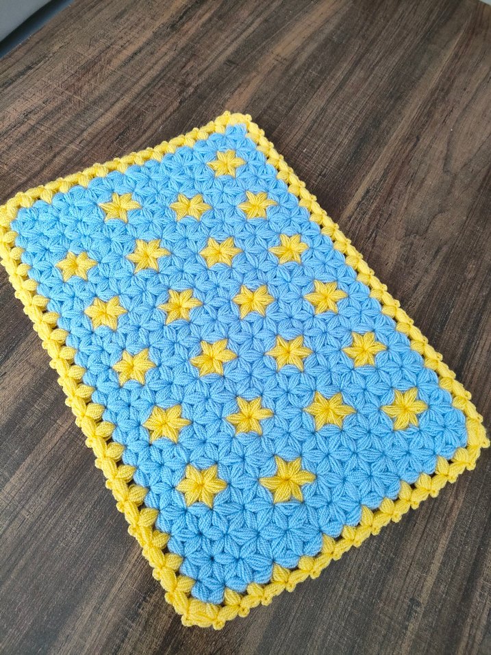 Renkli Yıldız Desenli Banyo Süngeri - Görsel 2