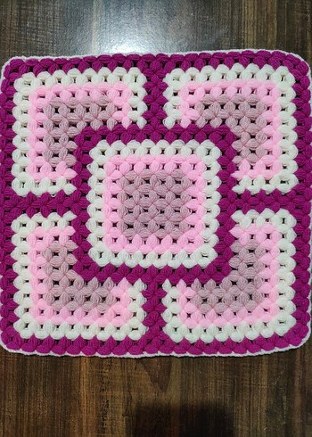 Pastel Renkli El Örgüsü Banyo Süngeri - Görsel 3