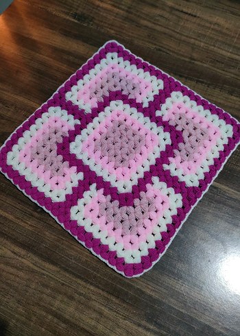 Pastel Renkli El Örgüsü Banyo Süngeri - Görsel 5