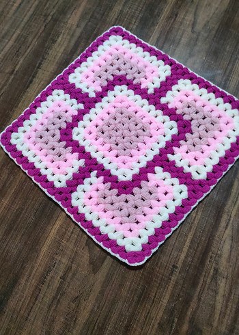 Pastel Renkli El Örgüsü Banyo Süngeri - Görsel 4