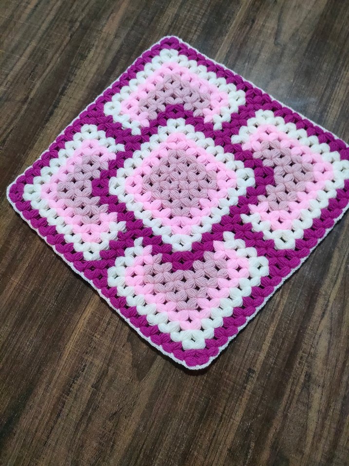 Pastel Renkli El Örgüsü Banyo Süngeri - Görsel 4