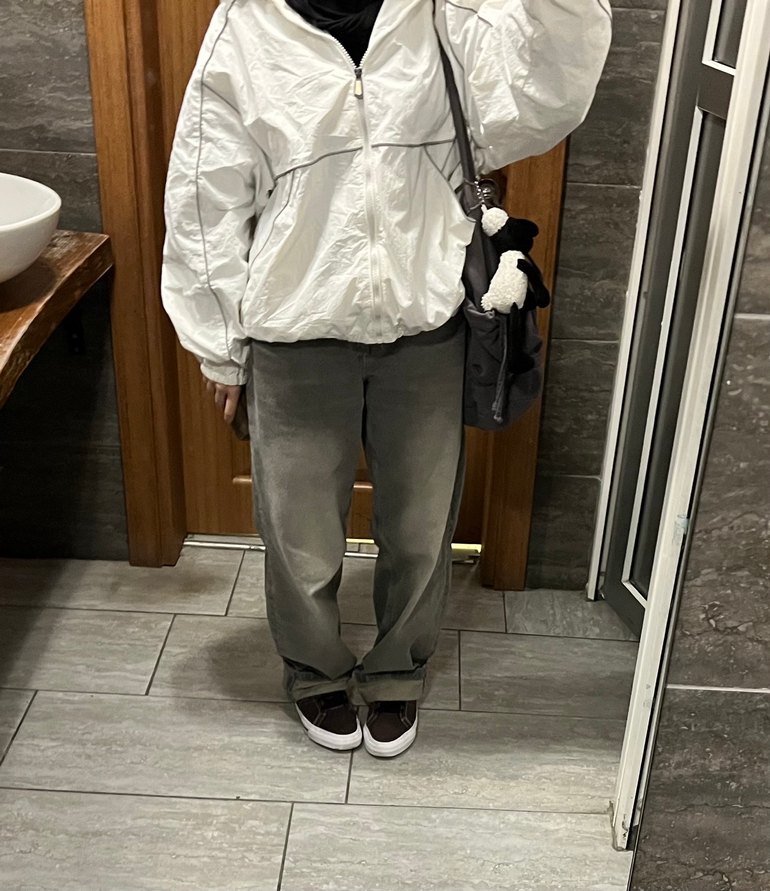 Bershka yağmurluk - Görsel 3