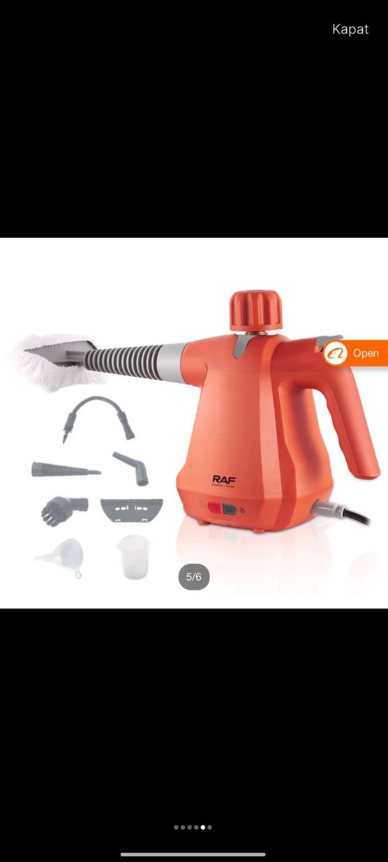 RAF Portatif Turuncu Buhar Temizleyici - Görsel 4