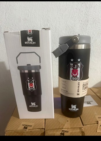 Parlak Kırmızı Galatasaray Termos 887ML - Görsel 3