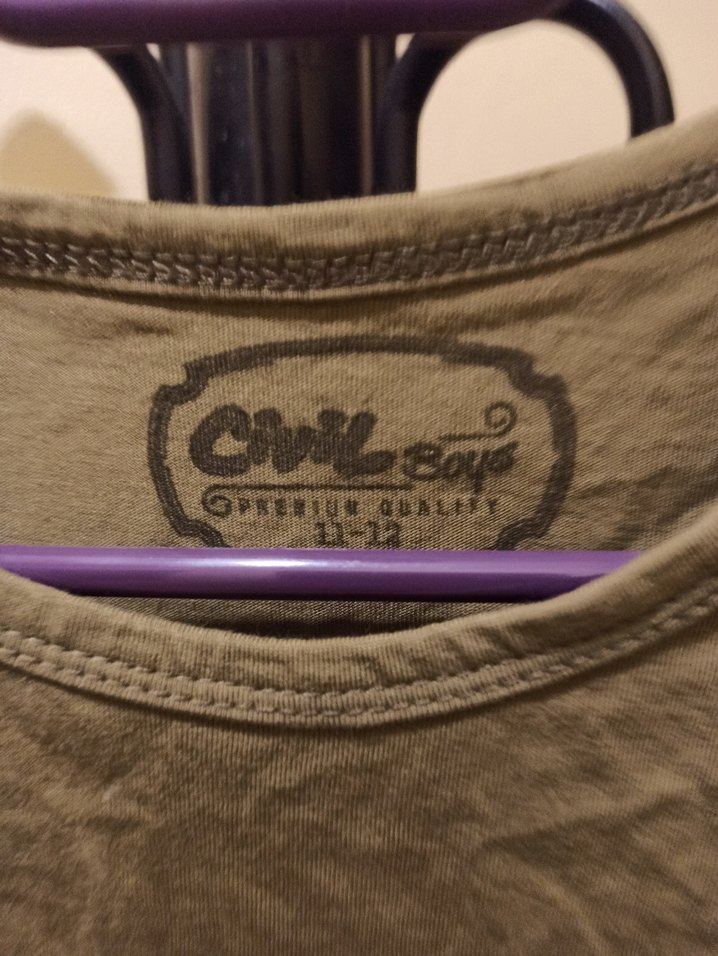 Erkek Çocuk Kolsuz Keten Tişört - Görsel 2