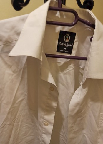 Beyaz Uzun Kollu Keten Erkek Gömlek - Görsel 2