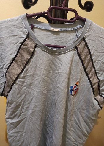 Erkek Spor Tişörtü, Kısa Kollu, Rahat Kesim - Görsel 2