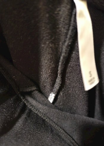 Siyah Elastik Midi Tayt - Görsel 2