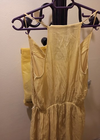 Sarı elbise mango - Görsel 4