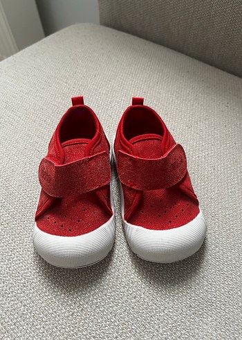 Kırmızı Vicco İlk Adım Ayakkabısı 21 numara - Görsel 2