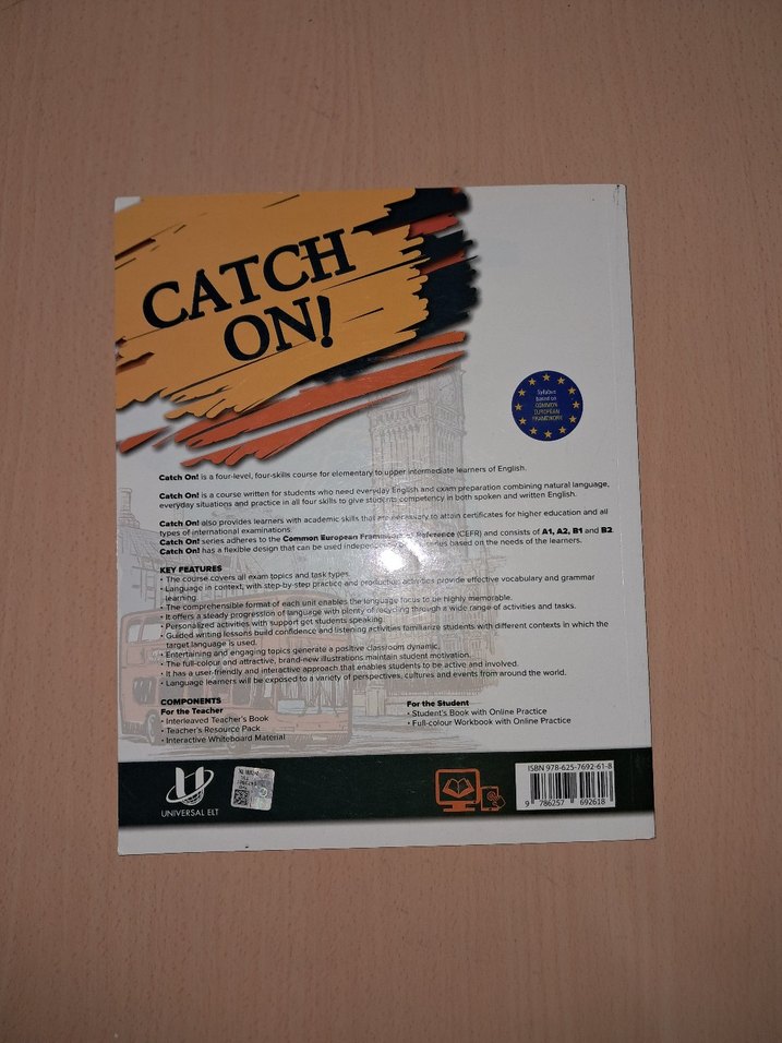 Catch On! 1 Workbook İngilizce Çalışma Kitabı - Görsel 2