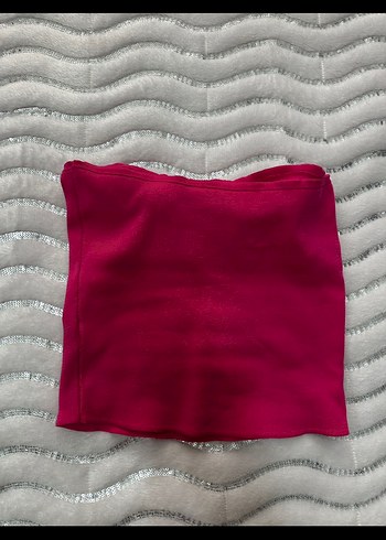 Straplez Fırfırlı Mini Büstiyer - Görsel 2