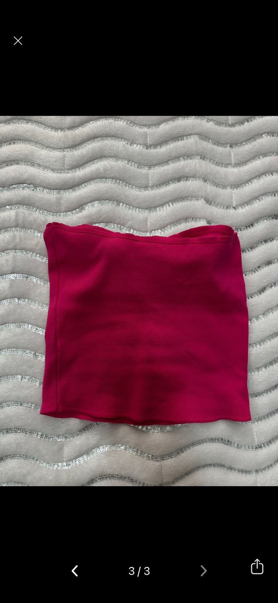 Straplez Fırfırlı Mini Büstiyer - Görsel 2