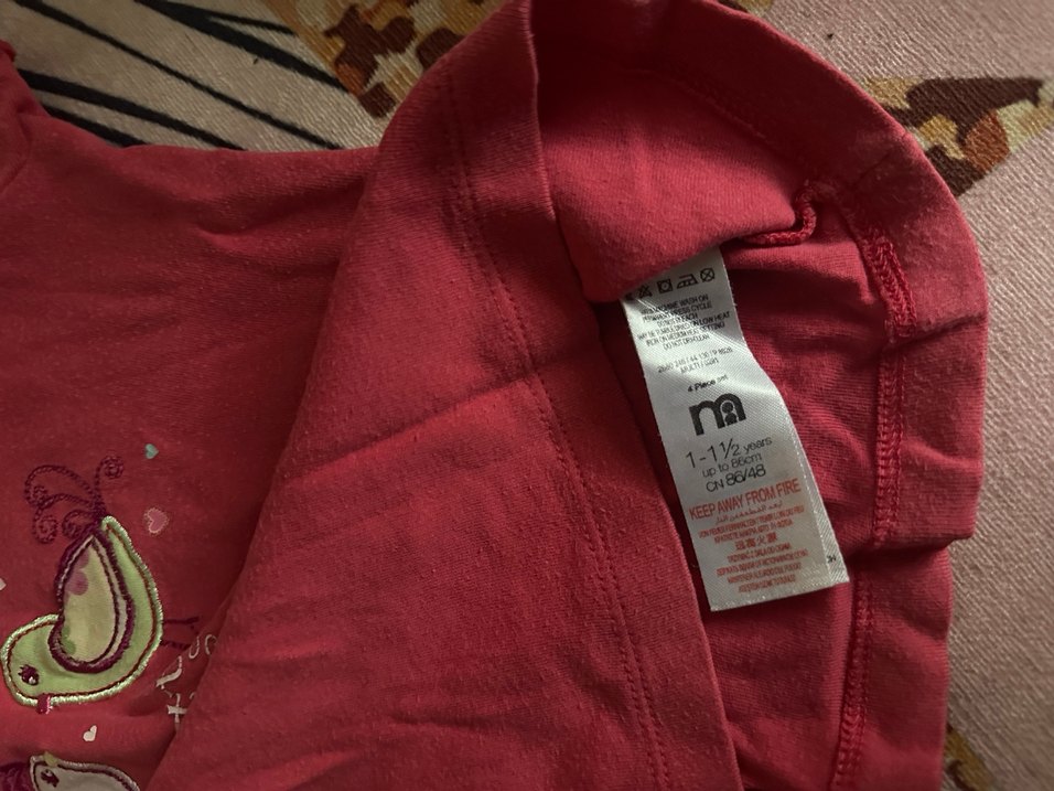 Kız Çocuk Renkli Baskılı Tişörtler - Görsel 2