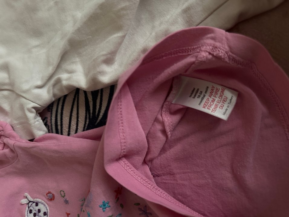 Kız Çocuk Renkli Baskılı Tişörtler - Görsel 3