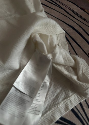 Kız Çocuk Çiçek Baskılı Pamuklu Tişört - Görsel 2