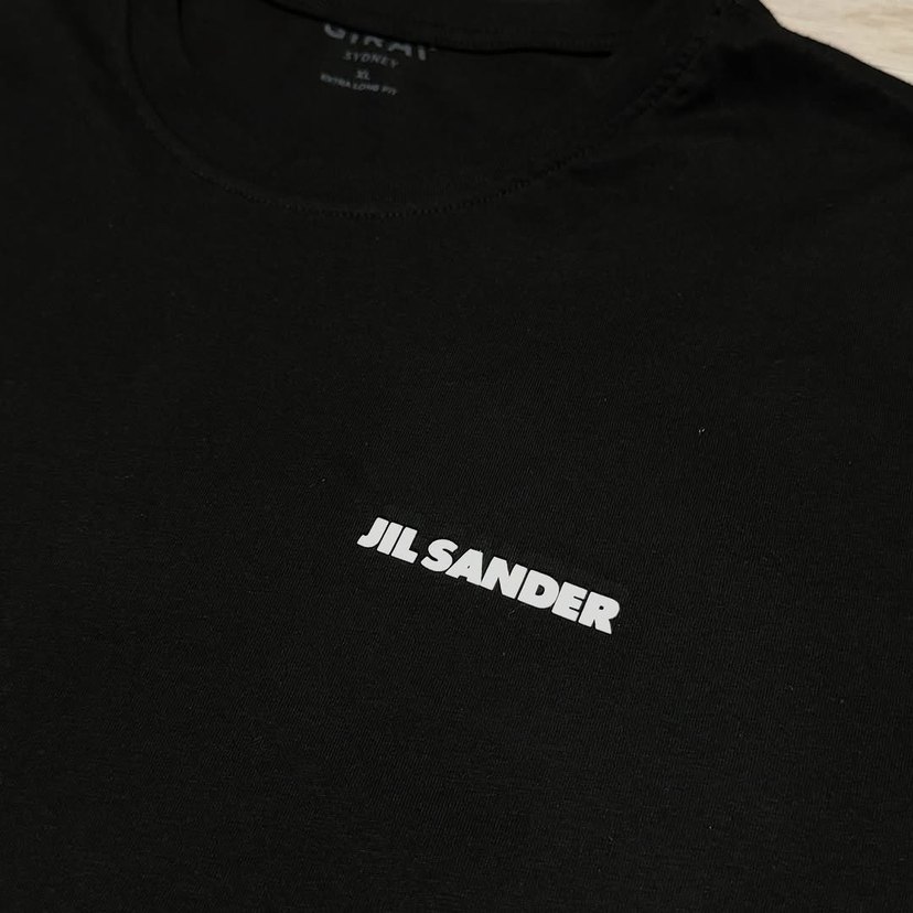 Jil Sander Fit Kalıp Bisiklet Yaka Tshirt - Görsel 5