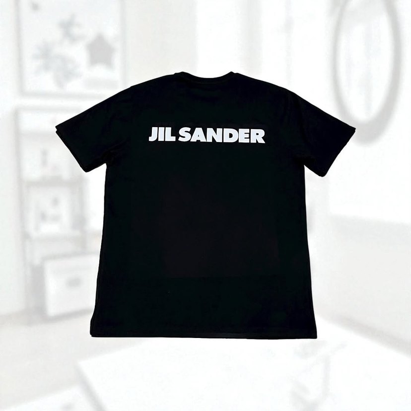 Jil Sander Fit Kalıp Bisiklet Yaka Tshirt - Görsel 3