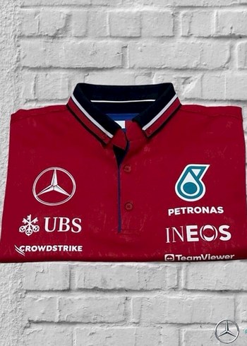 Mercedes AMG Petronas F1 Polo Tshirt - Görsel 4