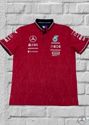 Mercedes AMG Petronas F1 Polo Tshirt - Görsel 2