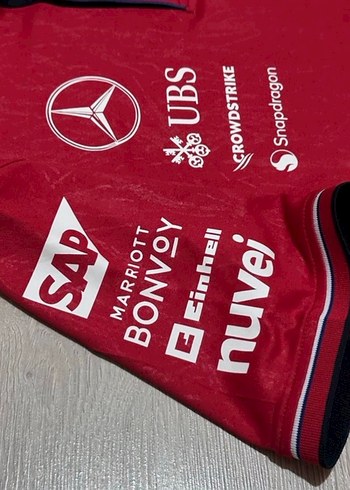 Mercedes AMG Petronas F1 Polo Tshirt - Görsel 6