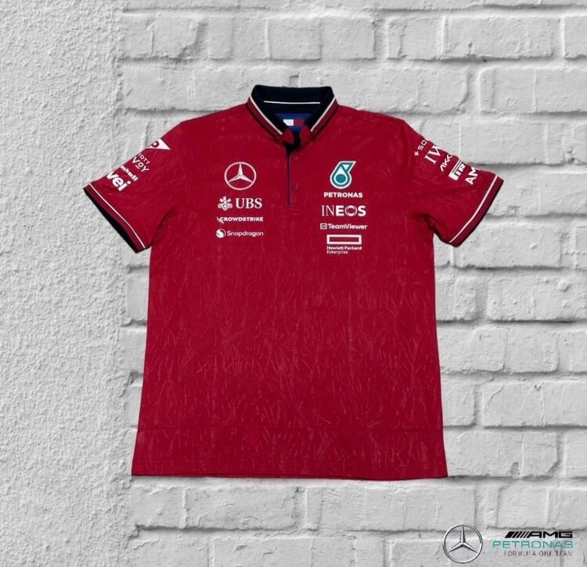 Mercedes AMG Petronas F1 Polo Tshirt - Görsel 2