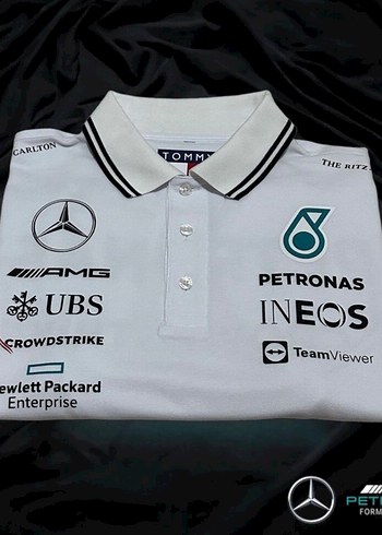 Mercedes AMG Petronas F1 Polo Tshirt - Görsel 4