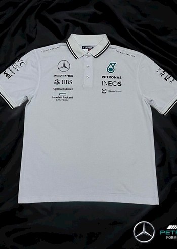 Mercedes AMG Petronas F1 Polo Tshirt - Görsel 2