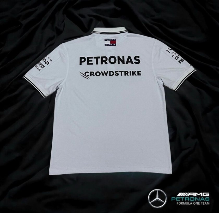 Mercedes AMG Petronas F1 Polo Tshirt - Görsel 3