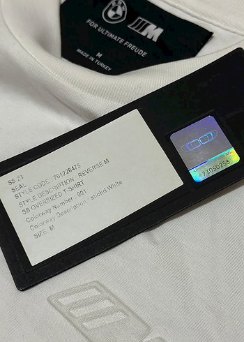 Orijinal BMW Motorsport Tshirt / Avrupa Kalıp - Görsel 6