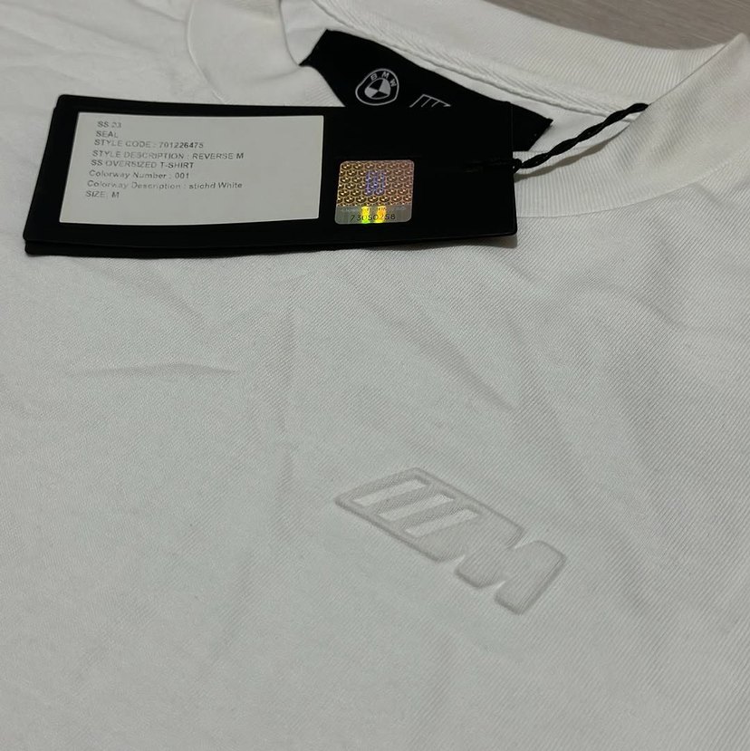 Orijinal BMW Motorsport Tshirt / Avrupa Kalıp - Görsel 5