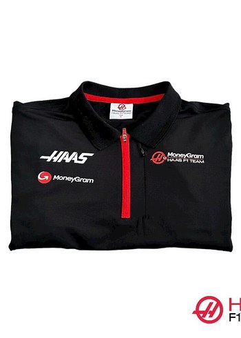 Orijinal Haas Formula 1 Polo Tshirt - Görsel 4