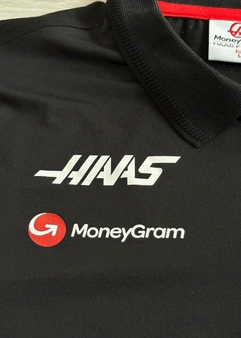 Orijinal Haas Formula 1 Polo Tshirt - Görsel 6