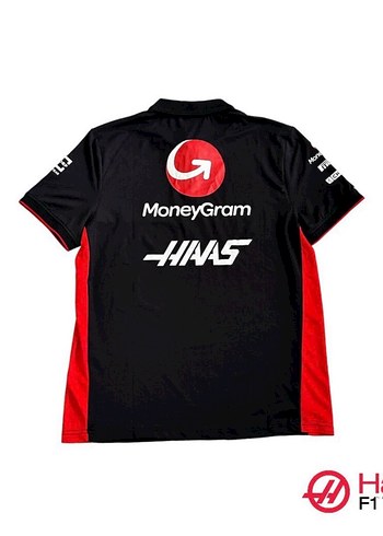 Orijinal Haas Formula 1 Polo Tshirt - Görsel 3