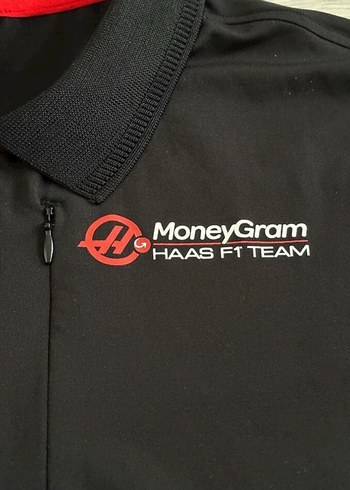 Orijinal Haas Formula 1 Polo Tshirt - Görsel 5