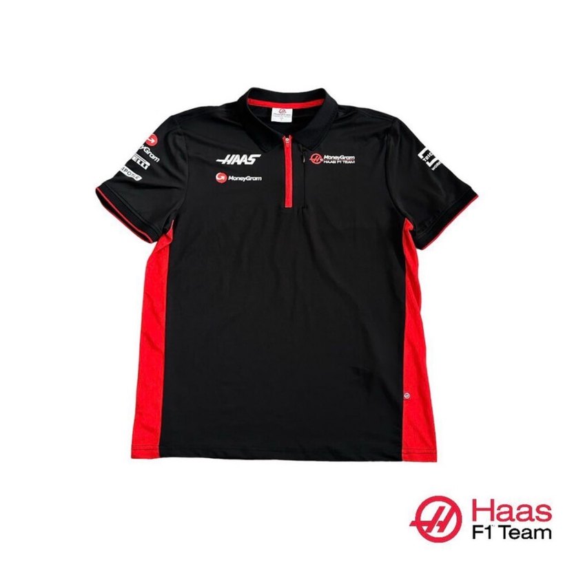Orijinal Haas Formula 1 Polo Tshirt - Görsel 2