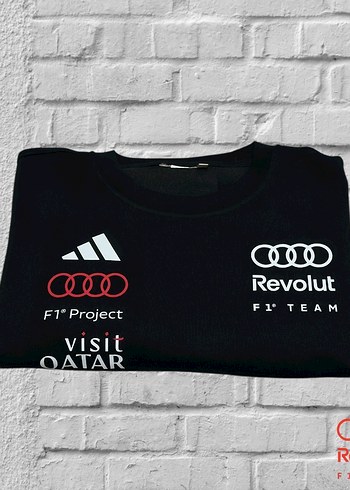 Audi Revolut F1 Takımı Sweatshirt / Avrupa Kalıp - Görsel 4