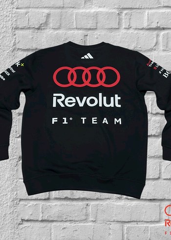 Audi Revolut F1 Takımı Sweatshirt / Avrupa Kalıp - Görsel 3