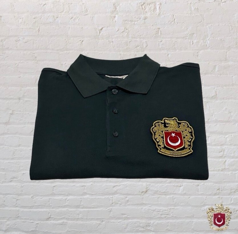 Milli Takım Alternatif Patch Logolu Avrupa Kalıp Füme Polo Tshir - Görsel 5