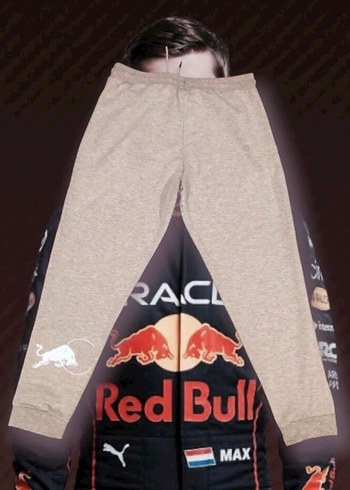 Verstappen X RedBull Racing Gri Eşofman Altı - Görsel 3